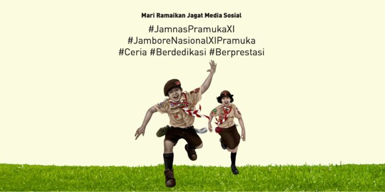 Kwarnas Ajak Ramaikan Jagad Media Sosial dengan Tagar #JamnasPramukaXI