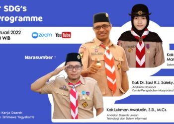 Catat Tanggalnya! 6 Februari 2022, DKD DIY Selenggarakan Webinar SDG’s WOSM Programme