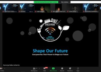 Saka Kalpataru Sleman Turut Kampanyekan Earth Hour sebagai Wujud Aksi Nyata Menjaga Bumi