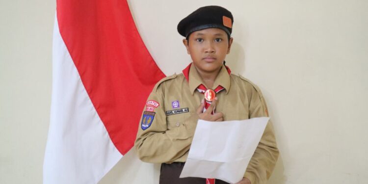 Pramuka MI Al Muhsin 1 Bantul Raih Juara Terbaik 2 Lomba Baca Puisi Tingkat Nasional