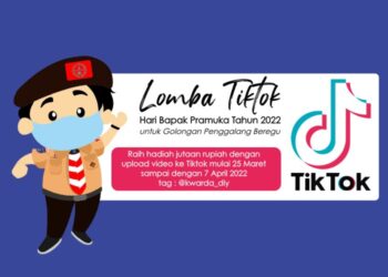 Ikuti Lomba Tiktok “Aku Bangga Menjadi Pramuka,” Raih Hadiah Jutaan Rupiah