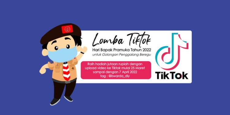 Ikuti Lomba Tiktok “Aku Bangga Menjadi Pramuka,” Raih Hadiah Jutaan Rupiah
