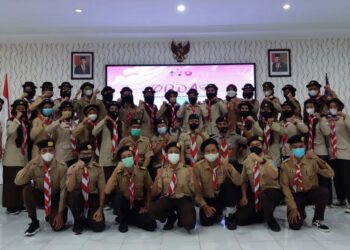Satuan Karya Pramuka Bhayangkara Kota Yogyakarta Selenggarakan Orientasi Dasar Tahun 2022