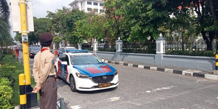 Pantauan Karya Bakti Lebaran dari Posko Parkir Abu Bakar Ali