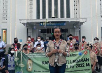 Arahan dan Pesan Ka Kwarda DIY – Karya Bakti Lebaran 2022