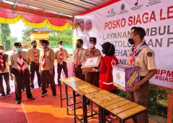 Sinergi dengan Berbagai Instansi, Kwarcab Gunungkidul Buka Posko Karya Bakti Lebaran 2022