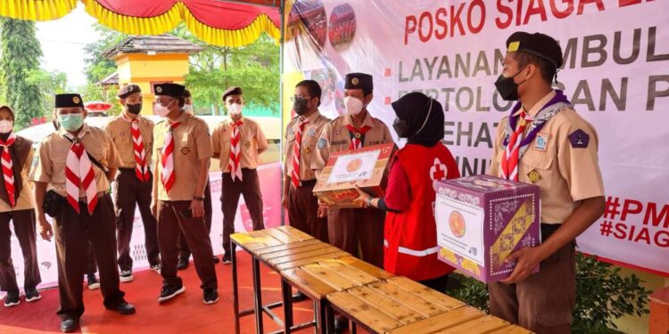 Sinergi dengan Berbagai Instansi, Kwarcab Gunungkidul Buka Posko Karya Bakti Lebaran 2022