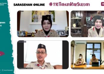 Narasumber Sarasehan Online Hari Bapak Pramuka Indonesia 2022 Kwarda DIY Ajak Pramuka Berperan Aktif Membangun Masyarakat