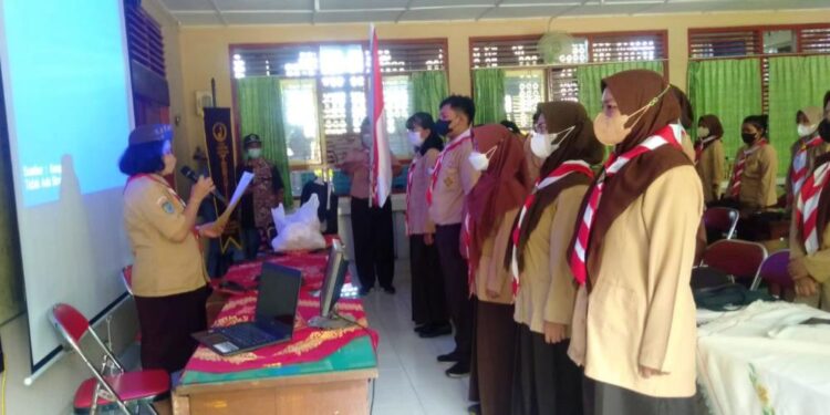 Saka Bakti Husada Kwarran Seyegan Selenggarakan Pelantikan dan Orientasi Dewan Saka