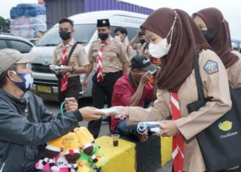 10 Ribu Pramuka Bantu Mudik Lebaran 1443 H di Berbagai Daerah
