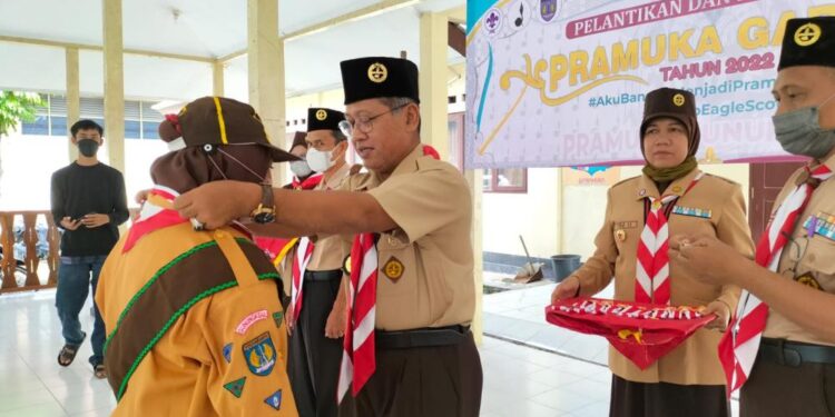 Foto : Pelantikan dan Pengukuhan Pramuka Garuda Tahun 2022 Kwarcab Gunungkidul