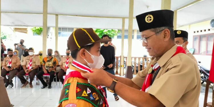 Foto : Pelantikan dan Pengukuhan Pramuka Garuda Tahun 2022 Kwarcab Gunungkidul