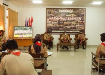 DKC Sleman Selenggarakan Sosialisasi Kemah Khusus Putri Tahun 2022