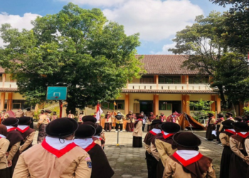 FOTO : Persari Gugus Depan SDN Deresan