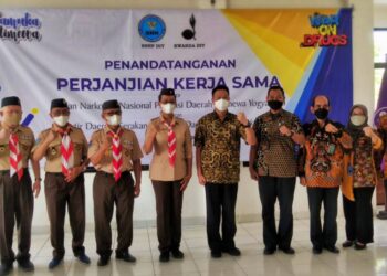 BNNP dan Kwarda DIY Tandatangani Perjanjian Kerja Sama, Inilah 12 Bab Di dalamnya