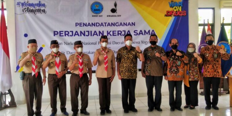 BNNP dan Kwarda DIY Tandatangani Perjanjian Kerja Sama, Inilah 12 Bab Di dalamnya