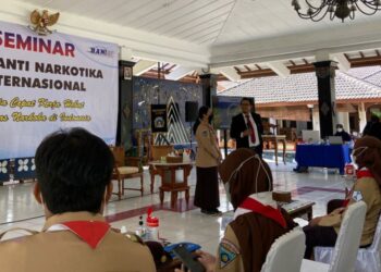 Pramuka Sleman Ikut Serta dalam Seminar Hari Anti Narkotika Internasional