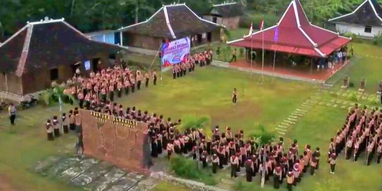 Ratusan Pramuka Penggalang Meriahkan Jamcab Gunungkidul 2022 di Bejiharjo Edupark