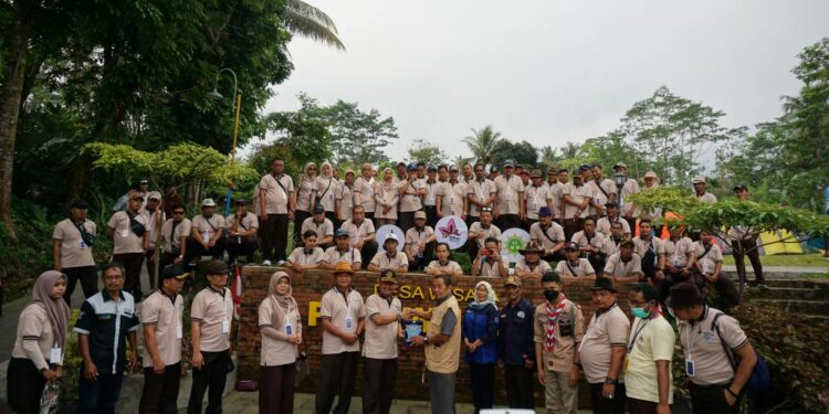 Kunjungi Rintisan Kampung Pramuka Pulewulung, Kwarcab Kabupaten Tangerang Siap Tiru Strategi Pengembangannya
