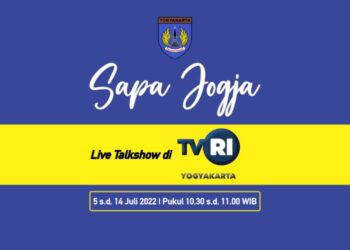 Berikut Jadwal dan Topik Live Talkshow Sapa Jogja Kwarda DIY di TVRI Yogyakarta Sampai 14 Juli 2022