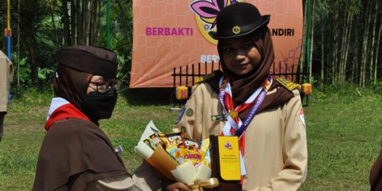 Rangkaian Kegiatan Usai, Kemah Khusus Putri Kwarcab Sleman Tahun 2022 Resmi Ditutup