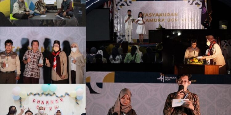Sukses Selenggarakan Bincang Alumni dan Charity Days, Pramuka UGM Gelar Tasyakuran HUT ke-41 dengan Konsep Outdoor Party