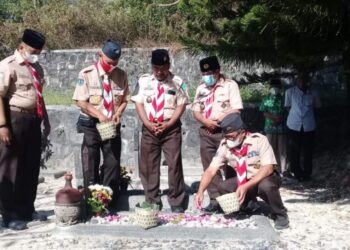Kwarda DIY Ziarah ke TMP 45, Lakukan Upacara Penghormatan dan Tabur Bunga