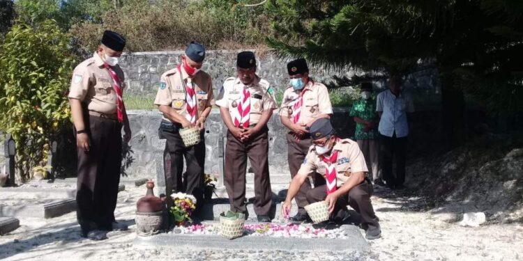 Kwarda DIY Ziarah ke TMP 45, Lakukan Upacara Penghormatan dan Tabur Bunga