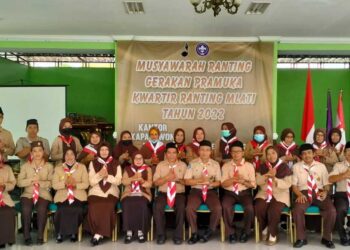 Kak Ibnu Masruri, S.Pd. terpilih menjadi Ketua Kwartir Ranting Mlati Masa Bakti 2022-2025