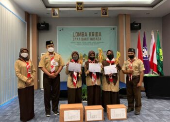 Perwakilan Pramuka MAN 1 Yogyakarta Raih Juara dalam Lomba Krida Saka Bakti Husada Kota Yogyakarta