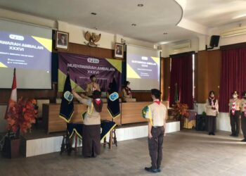 Menuju Akhir Masa Bakti, Pramuka MAN 1 Yogyakarta Gelar Musyawarah Ambalan ke-36