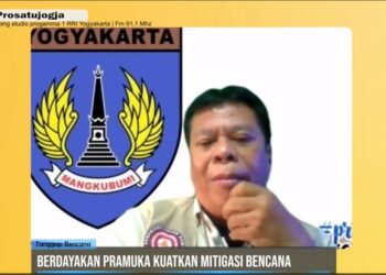 Kak Kokok Paparkan Strategi Mitigasi Bencana dalam Dialog Tanggap Bencana RRI Pro 1 Yogyakarta