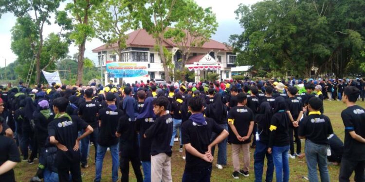 Akhir Pekan di Bulan September Ini, Buper Babarsari Dijadikan Pusat Kegiatan Outbound Ratusan Mahasiswa