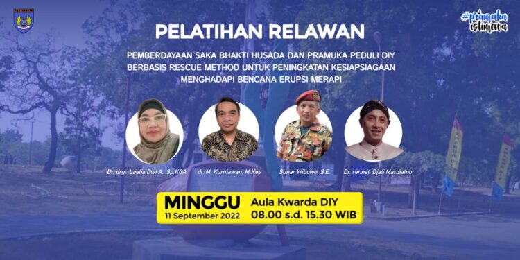 Bersama LPM UMY, Kwarda DIY Ajak Saka Bakti Husada dan Pramuka Peduli Ikuti Pelatihan Berbasis Rescue Method