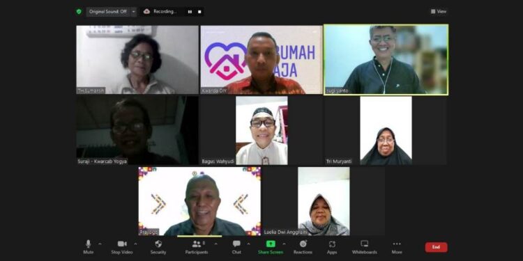 Persiapan Karang Pamitran Tingkat Daerah, Bidang Binawasa bersama Pusdiklatda Kwarda DIY Gelar Rapat Koordinasi