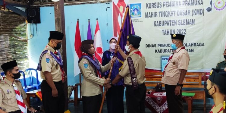 Kerjasama dengan Dispora, Kwarcab Sleman Selenggarakan KMD Angkatan ke-2