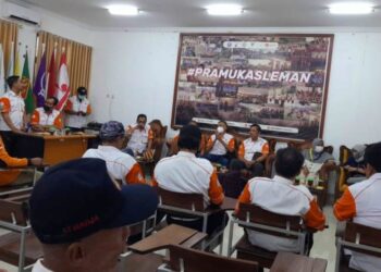 Pengurus ORARI Lokal Sleman Dilantik di Grha Pramuka Sleman, Berlanjut Kegiatan Pra JOTA