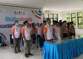 Perwakilan Kwarda DIY Ikuti Pembukaan JOTA-JOTI Nasional Tahun 2022