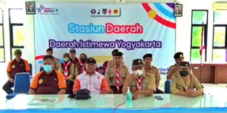 JOTA-JOTI Nasional Tahun 2022 Resmi Ditutup oleh Kwarnas, Kwarda DIY Sampaikan Laporannya secara Daring