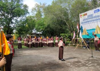 Pelantikan Penggalang Ramu, SDIT Al-Khairat Yogyakarta Gelar Persami di JAZ Kompleks TNI AU