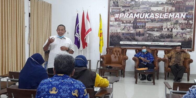 Kwarcab Sleman Selenggarakan Temu Teknis Lomba Gudep dan Pembina Tergiat