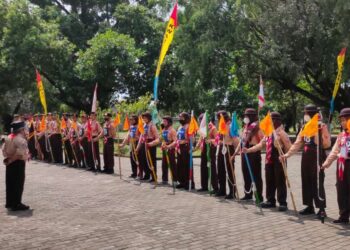 Peserta LT-IV Tahun 2022 Mulai Berdatangan, Daftar Ulang dan Mendirikan Tenda