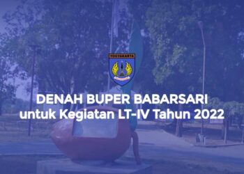 Inilah Denah Buper Taman Tunas Wiguna Babarsari untuk LT-IV Kwarda DIY Tahun 2022