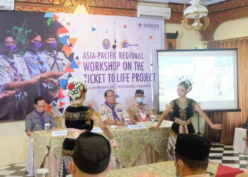 Istimewa, Tari Sekar Pudyastuti Disuguhkan pada Pembukaan APR Workshop On Ticket To Life di Yogyakarta