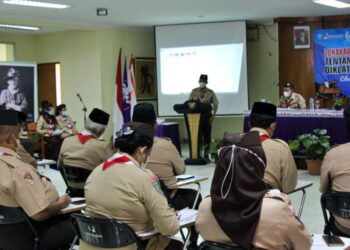 Kwarda DIY Turut Berpartisipasi pada Lokakarya Ka Pusdiklatda Tentang Pengelolaan Diklat Kepramukaan