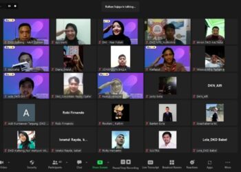 Ketua DKD DIY Hadiri Rapat Koordinasi DKN bersama Ketua DKD seluruh Indonesia secara Virtual
