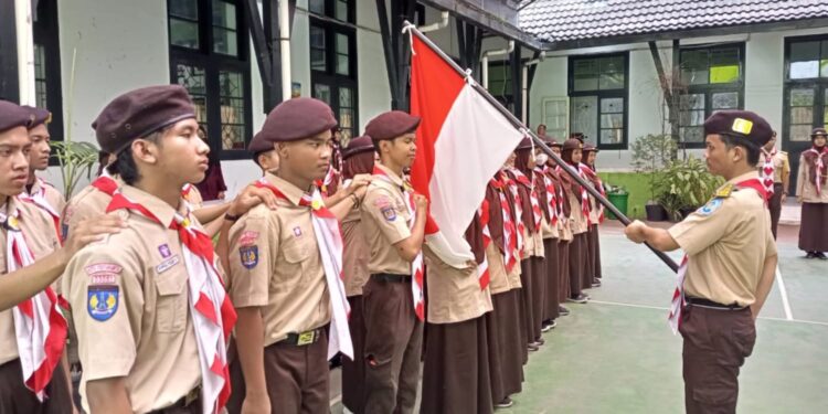 Pramuka MAN 1 Menggelar Penerimaan Tamu Ambalan dan Pelepasan Duta Ambalan PDT ke-51