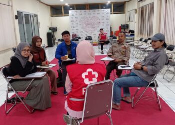 Kwarda DIY Hadiri De-Briefing Relawan Mitra PMI