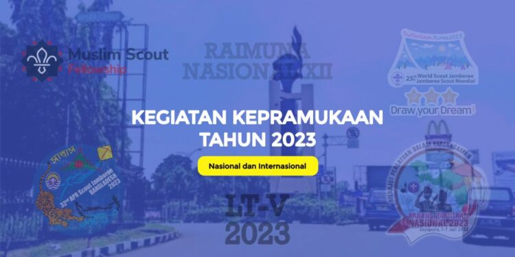 Kegiatan Kepramukaan Tingkat Nasional dan Internasional Tahun 2023
