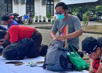 Pembina Pramuka DIY Ikuti Latihan Keterampilan Kepramukaan di Buper Taman Tunas Wiguna Babarsari